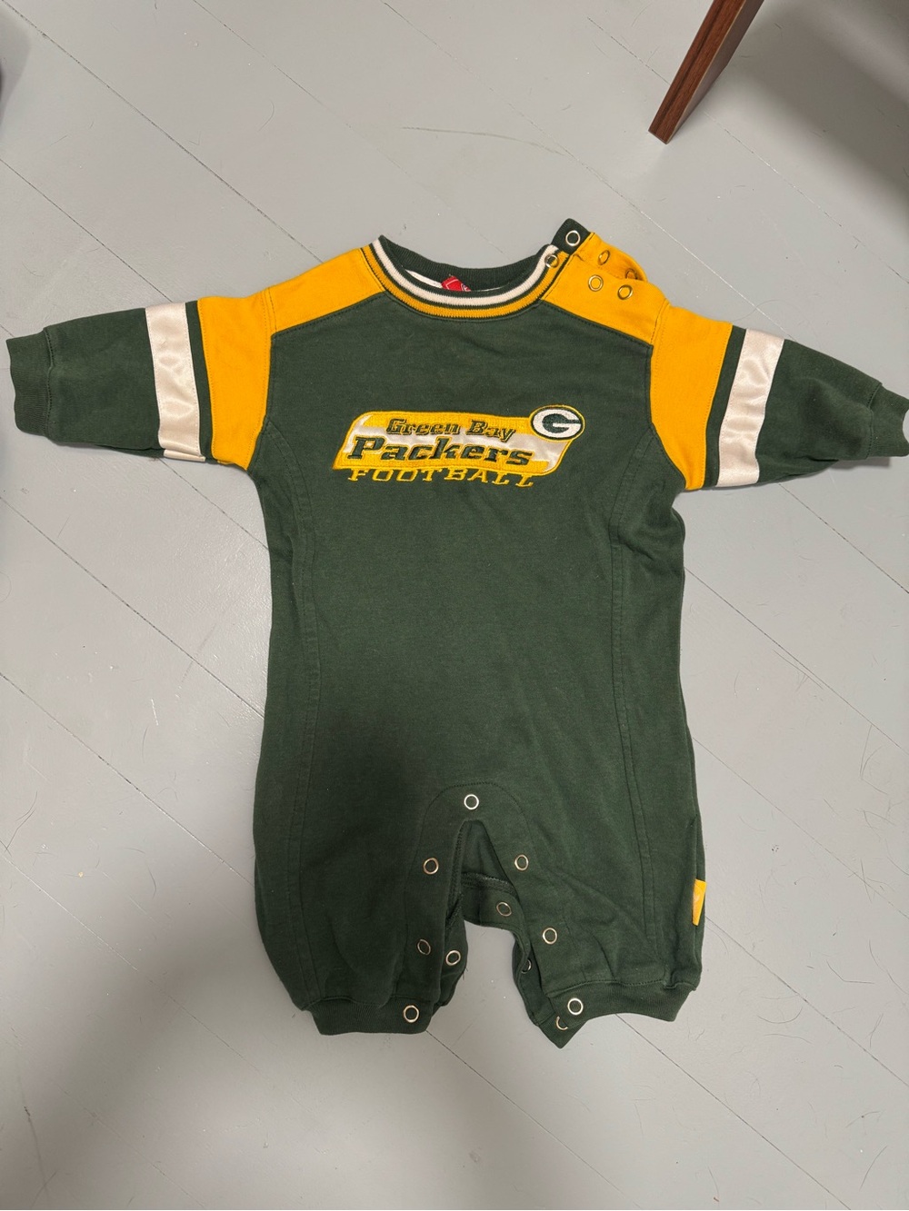 NFL Green Bay Packers Infant One-Piece Bodysuit - Green & Gold